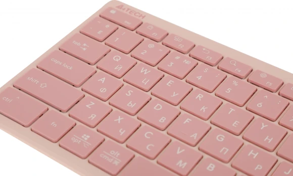 Клавиатура A4Tech Fstyler FBX51C розовый USB беспроводная BT/Radio slim Multimedia (FBX51C PINK) Клавиатура A4Tech Fstyler FBX51C розовый USB беспроводная BT/Radio slim Multimedia (FBX51C PINK)