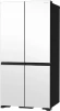Холодильник Hitachi R-WB720PUC1 GPW 3-хкамерн. белый/черный стекло инвертер