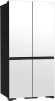Холодильник Hitachi R-WB720PUC1 GPW 3-хкамерн. белый/черный стекло инвертер