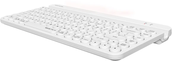 Клавиатура A4Tech Fstyler FBK30 белый USB беспроводная BT/Radio slim Multimedia (FBK30 WHITE) Клавиатура A4Tech Fstyler FBK30 белый USB беспроводная BT/Radio slim Multimedia (FBK30 WHITE)