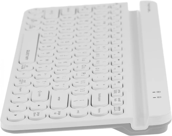 Клавиатура A4Tech Fstyler FBK30 белый USB беспроводная BT/Radio slim Multimedia (FBK30 WHITE) Клавиатура A4Tech Fstyler FBK30 белый USB беспроводная BT/Radio slim Multimedia (FBK30 WHITE)