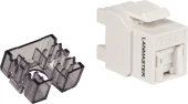 Модуль Lanmaster LAN-OK45U6/180R-WH информ. KeystoneRJ45 кат.6 бел. Модуль Lanmaster LAN-OK45U6/180R-WH информ. KeystoneRJ45 кат.6 бел.
