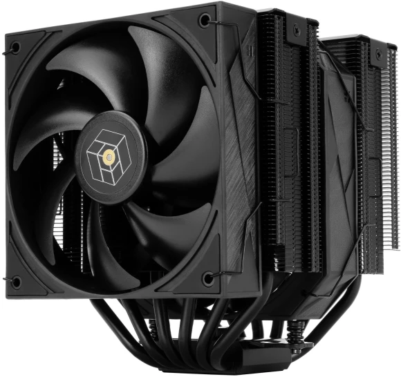 Устройство охлаждения(кулер) Thermalright Royal Pretor 130 Soc-AM5/AM4/1200/1700/1851 серебристый/черный 4-pin 29.4dB Al+Cu Ret (RP130)