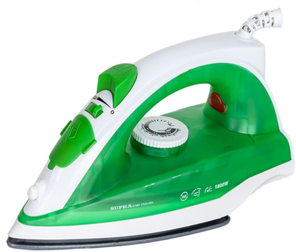 Утюг Supra IS-1821 1800Вт белый/зеленый