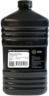 Тонер Cactus CS-TKYCU2BK-LT-500 черный флакон 500гр. для принтера Kyocera Color Universal TK-52xx/TK-54xx/TK-83xx/TK-85xx/TK-88xx Тонер Cactus CS-TKYCU2BK-LT-500 черный флакон 500гр. для принтера Kyocera Color Universal TK-52xx/TK-54xx/TK-83xx/TK-85xx/TK-88xx