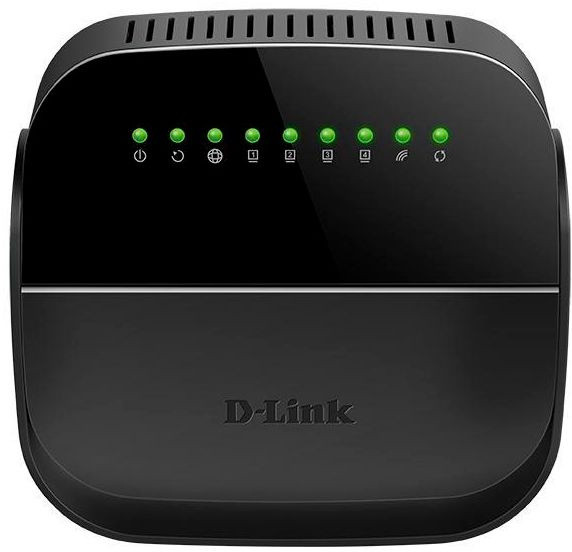 Роутер беспроводной D-Link DSL-2640U/R1A N150 ADSL черный Роутер беспроводной D-Link DSL-2640U/R1A N150 ADSL черный