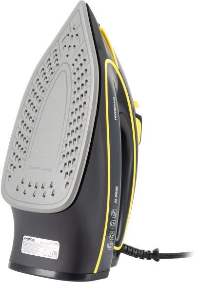 Утюг Hyundai H-SI01560 3200Вт черный/желтый Утюг Hyundai H-SI01560 3200Вт черный/желтый