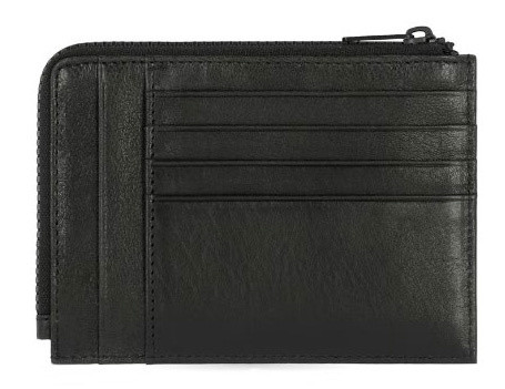 Чехол для кредитных карт Piquadro Harper PU1243APR/N черный натур.кожа