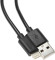 Кабель Buro USB-IP-1.2B2A USB (m)-Lightning (m) 1.2м черный