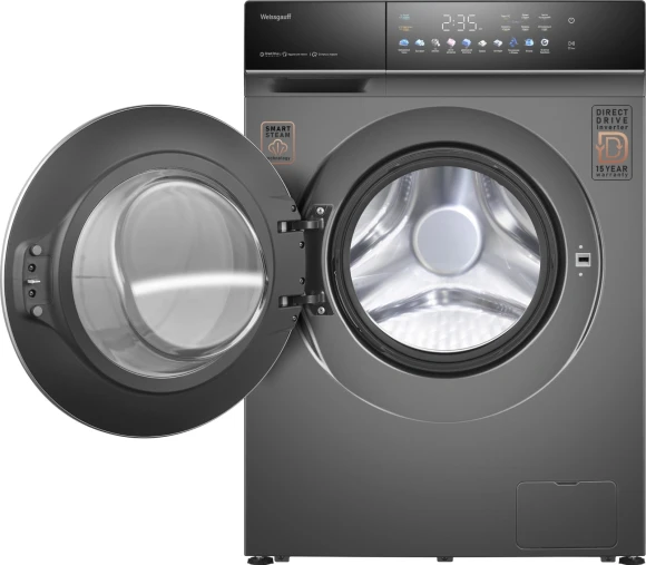Стиральная машина Weissgauff WMD 62210 Direct Drive Touch Inverter Steam класс: B загр.фронтальная макс.:10.5кг (с сушкой) серый инвертор