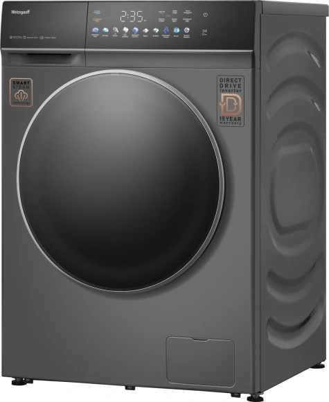 Стиральная машина Weissgauff WMD 62210 Direct Drive Touch Inverter Steam класс: B загр.фронтальная макс.:10.5кг (с сушкой) серый инвертор
