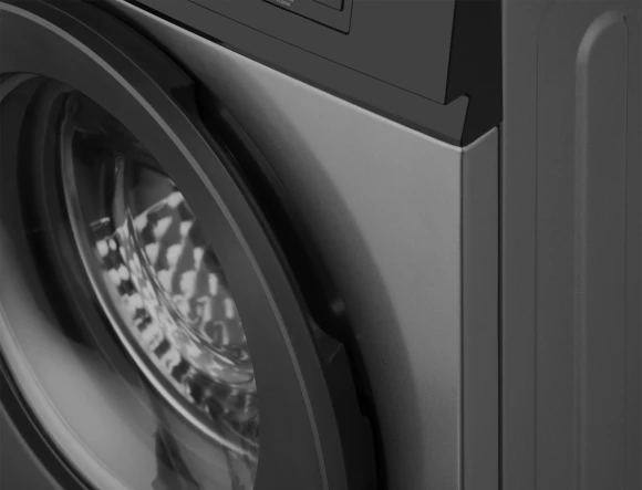 Стиральная машина Weissgauff WM 48128 Inverter Steam класс: A+++ загр.фронтальная макс.:8кг темно-серый инвертор