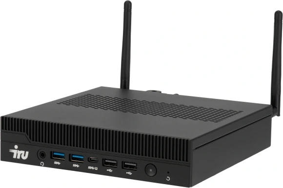 Неттоп IRU Tactio 513 i5 1235U (1.3) 16Gb SSD512Gb Iris Xe Windows 11 Pro 64 GbitEth WiFi BT 120W серый (RUS) (2187333)