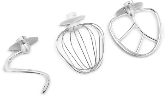 Кухонная машина Vitek VT-1438 планетар.вращ. 900Вт белый/черный