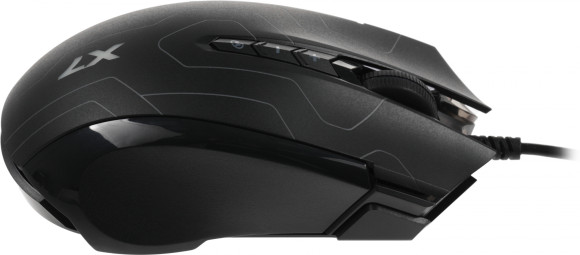 Мышь A4Tech X89 Maze черный оптическая 2400dpi USB 8but (X89 (MAZE))