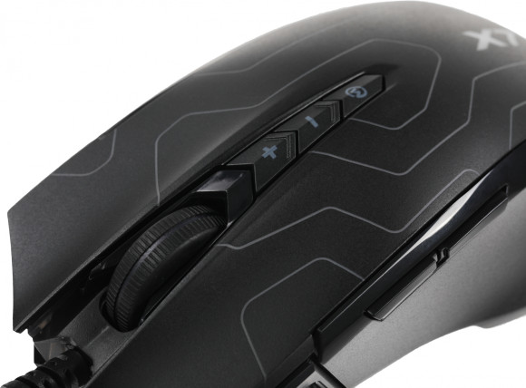 Мышь A4Tech X89 Maze черный оптическая 2400dpi USB 8but (X89 (MAZE))
