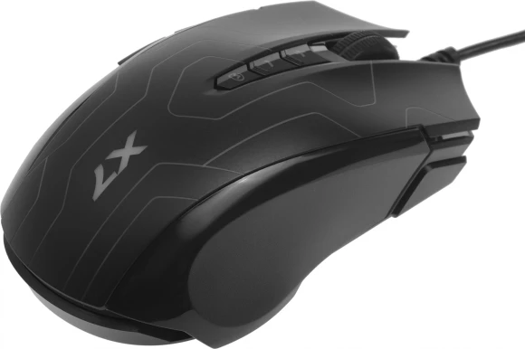 Мышь A4Tech X89 Maze черный оптическая 2400dpi USB 8but (X89 (MAZE))