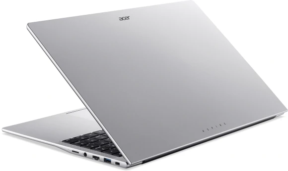 Ноутбук Acer Aspire Lite AL16-54P-566Z Core 5 120U 16Gb SSD512Gb Intel Graphics 16" IPS WUXGA (1920x1200) без ОС silver WiFi BT Cam 5100mAh (NX.D76CD.005)