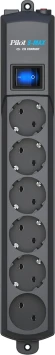 Сетевой фильтр Pilot S-MAX 3м (6 розеток) серый (коробка)