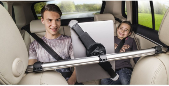 Автомобильный держатель Hama для планшетных компьютеров серебристый (00182544)