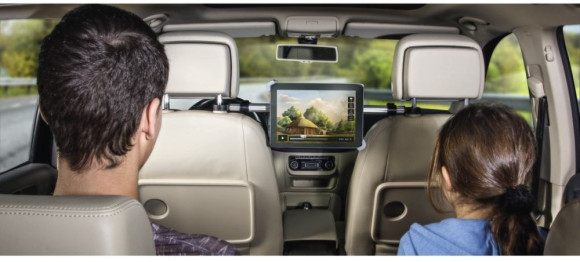 Автомобильный держатель Hama для планшетных компьютеров серебристый (00182544)