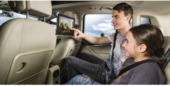 Автомобильный держатель Hama для планшетных компьютеров серебристый (00182544)