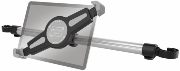 Автомобильный держатель Hama для планшетных компьютеров серебристый (00182544)