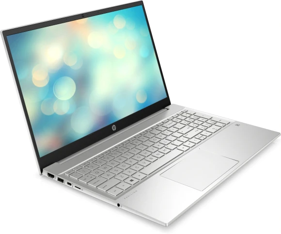 Ноутбук HP Pavilion 15-eh3039ci Ryzen 5 7530U 16Gb SSD512Gb AMD Radeon Graphics 15.6" IPS FHD (1920x1080) FreeDOS silver WiFi BT Cam (84J95EA)