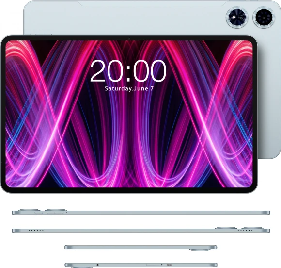 Планшет Teclast T60Plus G88 (2.0) 8C RAM6Gb ROM128Gb 11.97" IPS 2000x1200 4G Android 14 серый 13Mpix 5Mpix BT WiFi microSD 1Tb 8000mAh Планшет Teclast T60Plus G88 (2.0) 8C RAM6Gb ROM128Gb 11.97" IPS 2000x1200 4G Android 14 серый 13Mpix 5Mpix BT WiFi microSD 1Tb 8000mAh