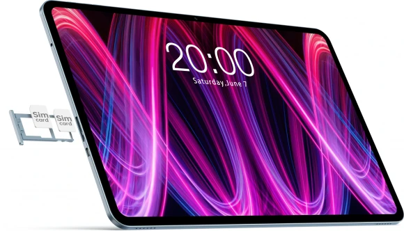 Планшет Teclast T60Plus G88 (2.0) 8C RAM6Gb ROM128Gb 11.97" IPS 2000x1200 4G Android 14 серый 13Mpix 5Mpix BT WiFi microSD 1Tb 8000mAh Планшет Teclast T60Plus G88 (2.0) 8C RAM6Gb ROM128Gb 11.97" IPS 2000x1200 4G Android 14 серый 13Mpix 5Mpix BT WiFi microSD 1Tb 8000mAh