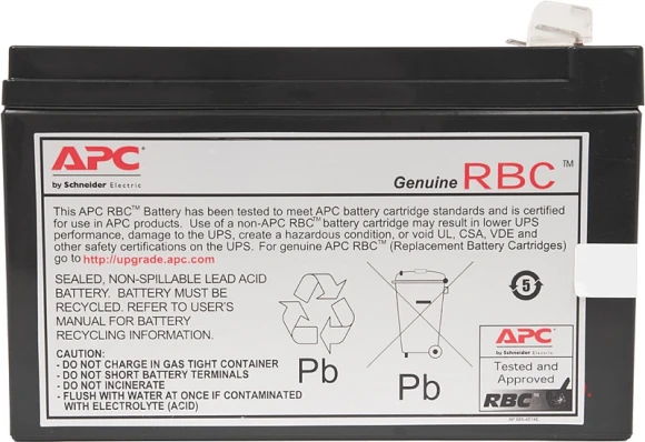 Батарея для ИБП APC RBC17 12В 9Ач для BK650EI Батарея для ИБП APC RBC17 12В 9Ач для BK650EI