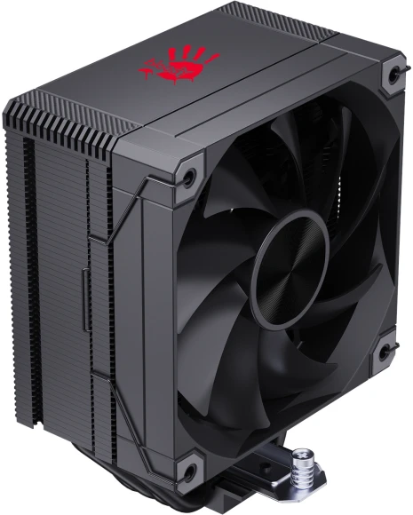 Устройство охлаждения(кулер) Bloody AC-12 Soc-AM5/AM4/1200/1700/1851 черный 4-pin 14-26dB Al+Cu 230W 582gr Ret (AC-12-230-BK)