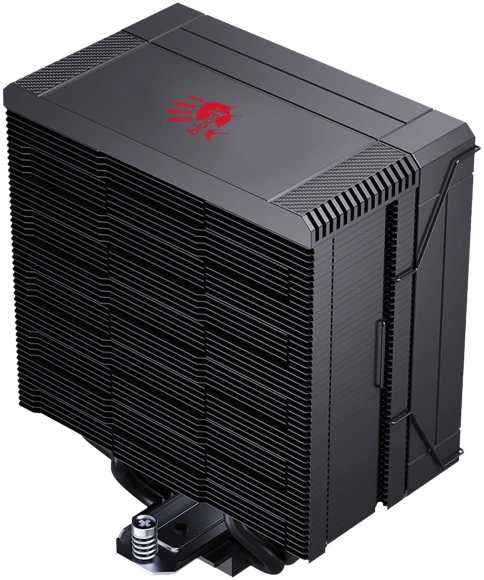 Устройство охлаждения(кулер) Bloody AC-12 Soc-AM5/AM4/1200/1700/1851 черный 4-pin 14-26dB Al+Cu 230W 582gr Ret (AC-12-230-BK)
