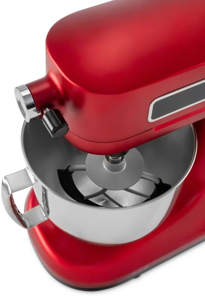 Кухонная машина Rondell RDE-KM900 планетар.вращ. 1900Вт красное вино