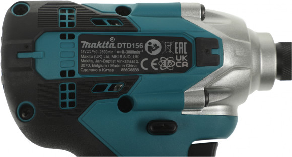 Шуруповерт Makita DTD156Z аккум. патрон:шестигр.1/4" Шуруповерт Makita DTD156Z аккум. патрон:шестигр.1/4"