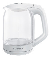Чайник электрический Supra KES-1893 1.8л. 1500Вт белый корпус: стекло Чайник электрический Supra KES-1893 1.8л. 1500Вт белый корпус: стекло