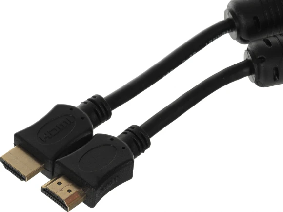 Кабель аудио-видео Premier 5-813 HDMI (m)/HDMI (m) 2м. феррит.кольца позолоч.конт. черный (5-813 2.0)