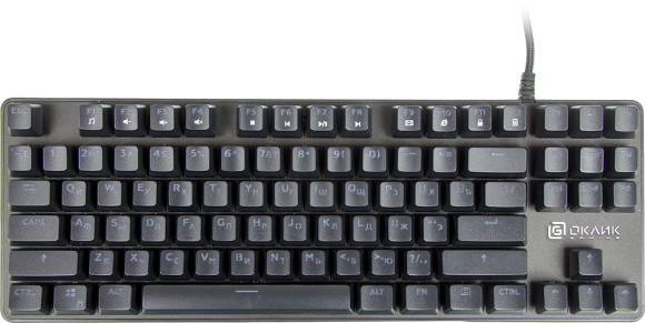 Клавиатура Оклик 969G SHOTGUN механическая черный USB Multimedia for gamer LED Клавиатура Оклик 969G SHOTGUN механическая черный USB Multimedia for gamer LED