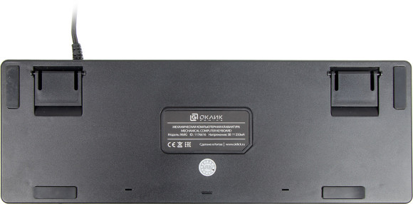 Клавиатура Оклик 969G SHOTGUN механическая черный USB Multimedia for gamer LED Клавиатура Оклик 969G SHOTGUN механическая черный USB Multimedia for gamer LED