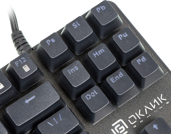 Клавиатура Оклик 969G SHOTGUN механическая черный USB Multimedia for gamer LED Клавиатура Оклик 969G SHOTGUN механическая черный USB Multimedia for gamer LED