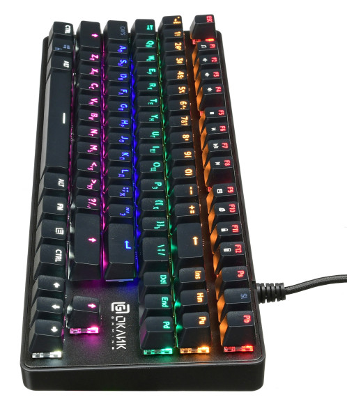 Клавиатура Оклик 969G SHOTGUN механическая черный USB Multimedia for gamer LED Клавиатура Оклик 969G SHOTGUN механическая черный USB Multimedia for gamer LED