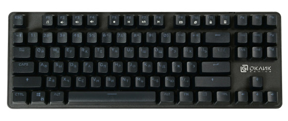 Клавиатура Оклик 969G SHOTGUN механическая черный USB Multimedia for gamer LED Клавиатура Оклик 969G SHOTGUN механическая черный USB Multimedia for gamer LED