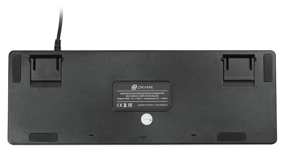 Клавиатура Оклик 969G SHOTGUN механическая черный USB Multimedia for gamer LED Клавиатура Оклик 969G SHOTGUN механическая черный USB Multimedia for gamer LED