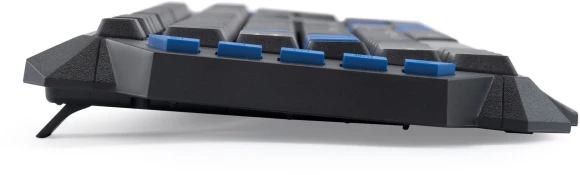 Клавиатура Оклик 750G FROST WAR черный/черный USB Multimedia for gamer (337452)