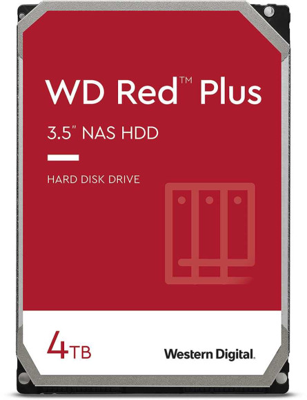 Жесткий диск WD SATA-III 4Tb WD40EFZX NAS Red Plus (5400rpm) 128Mb 3.5"