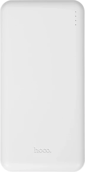 Мобильный аккумулятор Hoco J100 High-ranking 10000mAh 2.1A 2xUSB-A белый (J100 HIGH-RANKING WHITE)