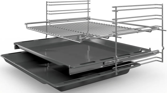 Духовой шкаф Электрический Bosch HBF534EW0Q белый/серебристый