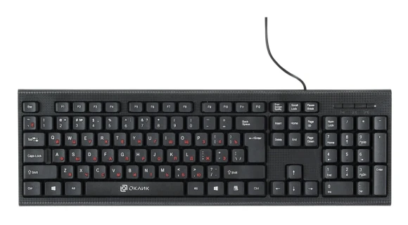 Клавиатура + мышь Оклик 630M клав:черный мышь:черный USB (1091260) Клавиатура + мышь Оклик 630M клав:черный мышь:черный USB (1091260)