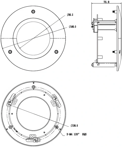 Кронштейн Dahua DH-PFB200C Кронштейн Dahua DH-PFB200C