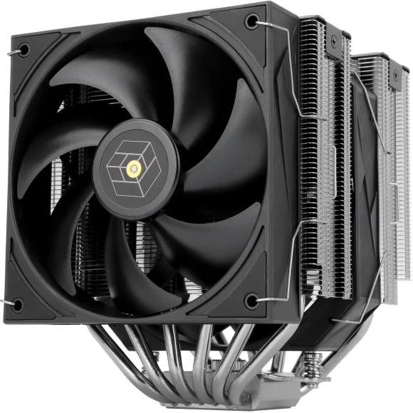 Устройство охлаждения(кулер) Thermalright Phantom Spirit 120 SE Soc-AM5/AM4/1200/1700/1851 черный 4-pin 25.6dB Al+Cu 765gr Ret (PS120-SE-BL)